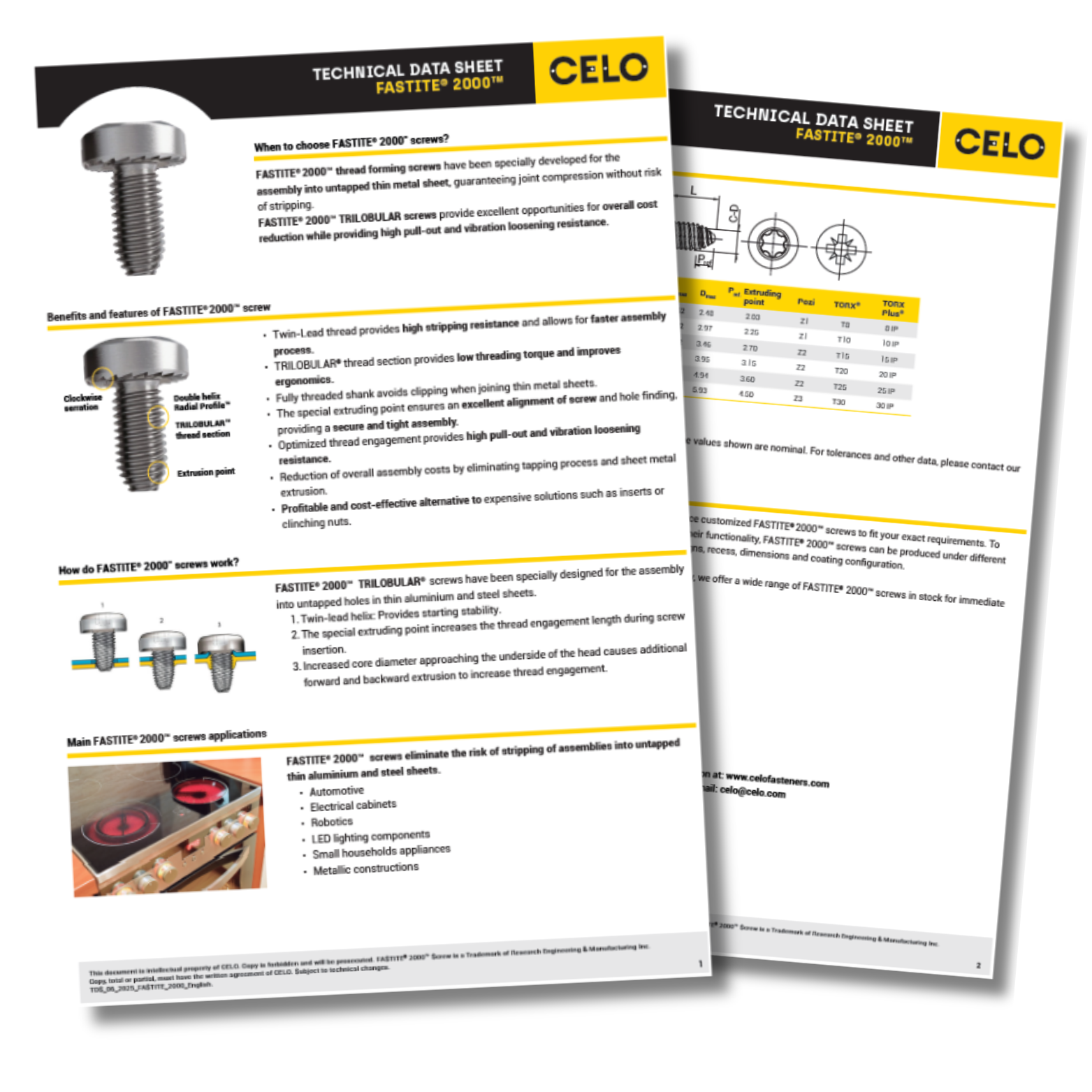 PlasTORX® overmolding studs